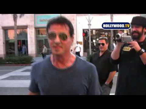 Sylvester Stallone loves spending time with Paparazzi