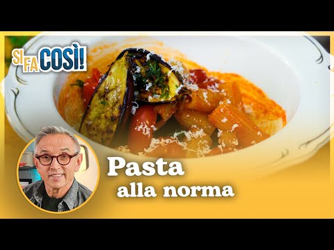 Pasta alla norma - Si fa così | Chef BRUNO BARBIERI