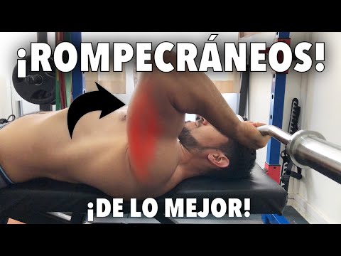 ROMPECRÁNEOS💀PARA REVENTAR TU TRICEPS💥Tutorial Completo