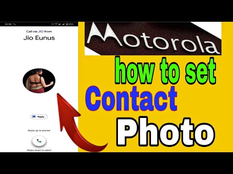 Contact photo kaise lagaye , how to set contact photo / motorola contact me photo kaise lagaye