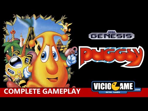 🎮 Puggsy (Mega Drive) Complete Gameplay