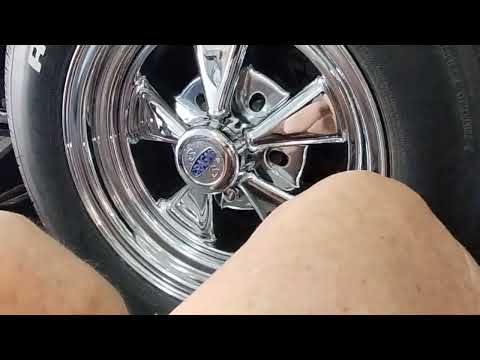 Cragar SS wheel install 69 AMX