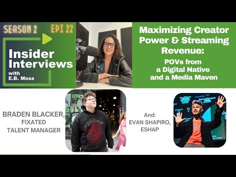 Maximizing Streaming Revenue & Creator Power — Lessons from a Digital Native and a Media Maven