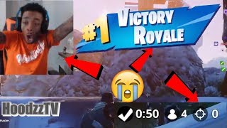 FlightReacts Gets His First Ever FORTNITE WIN Being *High As A Kite* 🌱 (Funny Moments)