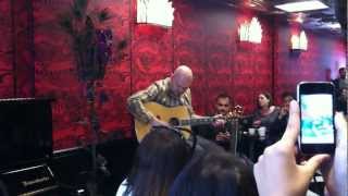 Billy Corgan "By Starlight" at Madame Zuzu's 9/13/12
