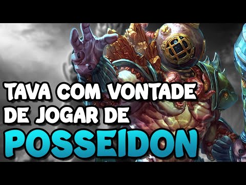 SMITE BRASIL - DUELO RANQUEADA - POSSEIDON (SEASON 7)