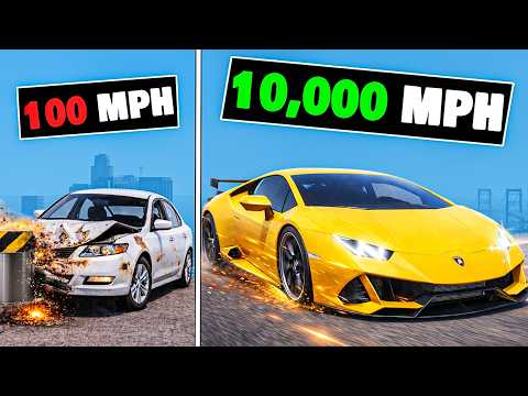 Every Time I Crash, My Speed Doubles in GTA 5