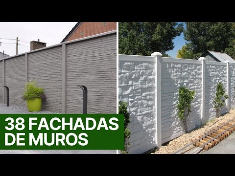 38 IDÉIAS E MODELOS DE FACHADAS DE MUROS PARA SUA INSPIRAÇÃO EXCLUSIVO