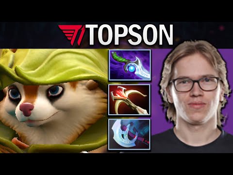 Hoodwink Dota 2 7.32 Gameplay T1.Topson with Diffusal - Daedalus - TI12
