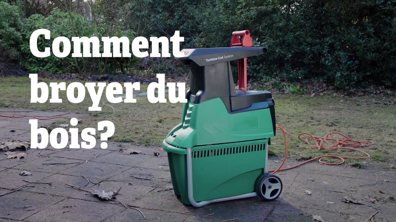 Broyer soimême du bois RentSetGo