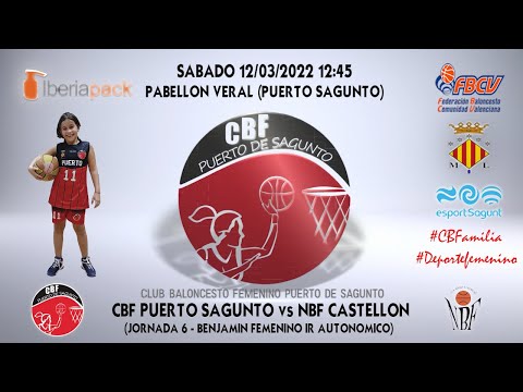 Videohighlights Benjamin Iberiapack CBF Puerto Sagunto - NBF Castellón (J6 LIGA 21-22)