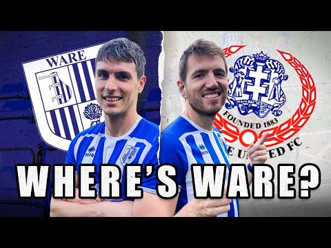 The Gaffer cleans his pond before the match! (Ware FC vs Thame United)