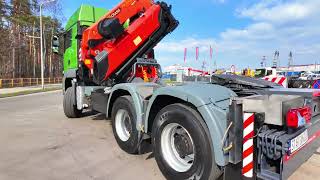 MAN TGS 26.480 6x6 PALFINGER PK 60002 Crane Winch truck tractor | Image 4 - Autoline