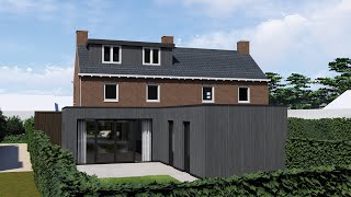 2441 Uitbouw woonhuis Sambeek