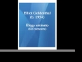 Elliot Goldenthal (b. 1954) : Elegy ostinato (1999)