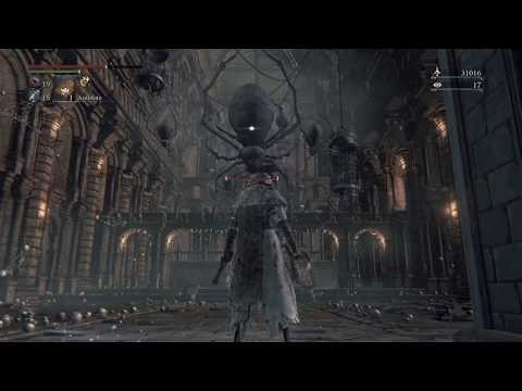 when you have arachnophobia and play Bloodborne for the first time