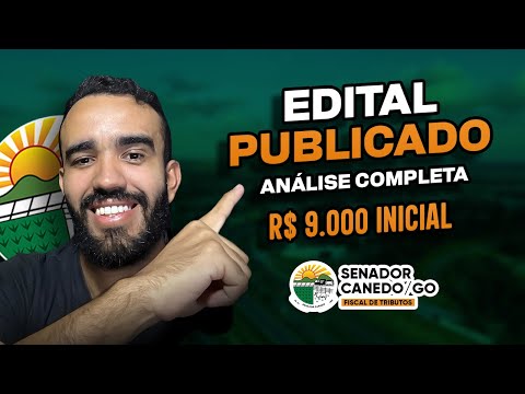 ISS SENADOR CANEDO (FISCAL DE TRIBUTOS) - Análise completa do edital