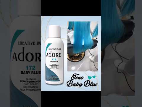 Nuevo Tinte Baby Blue De Adore #shorts