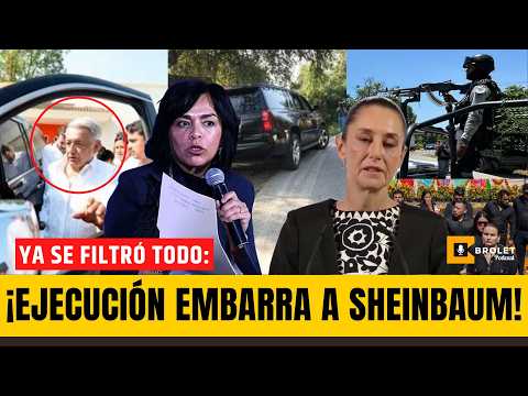 ¡MORENA EJECUTA TESTIGOS! ¡El ESCÁNDALO que SHEINBAUM NO PUDO TAPAR! ¡ANABEL HERNÁNDEZ lo DESTAPA!