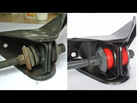 How to install POLYURETHANE suspension BUSHINGS