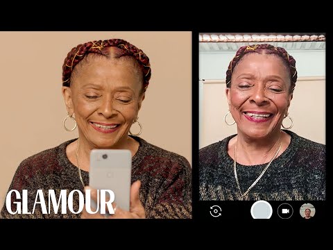 5歳から75歳までの女性70人。スマートフォンで自撮りできる？| グラムール (70 Women Ages 5-75: Can You Take A Selfie With A Smartphone? | Glamour)