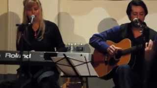 Lori Diamond and Fred Abatellit 4/4/14 Firehouse Coffeehouse