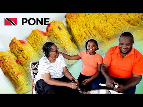 3 Generations of CASSAVA PONE Makers From East, Trinidad & Tobago 🇹🇹 Foodie Nation Feature