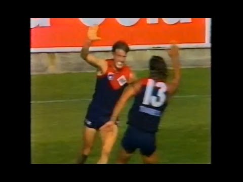 1994 - Melbourne v Geelong - Sports World - Sean Wight Interview - Round 1 - MCG - AFL