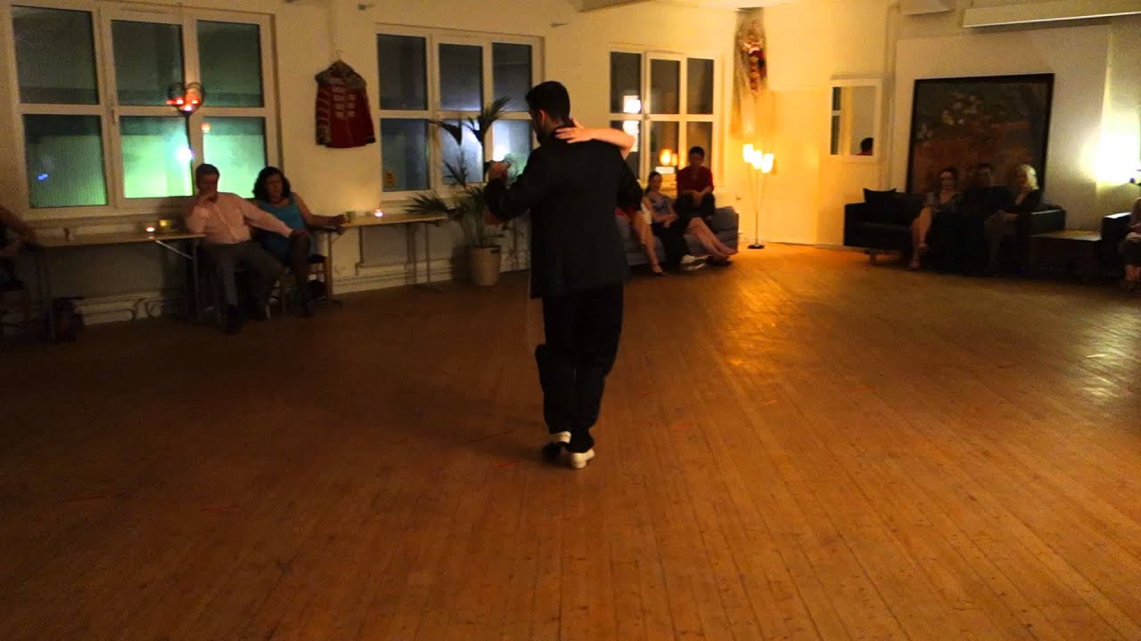 Anna Sol & Michalis Karatsioris, tango, Una vez/Osvaldo Pugliese, Malmö, Sweden, Feb 2015