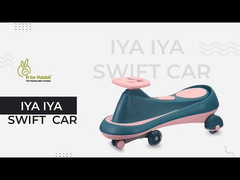 Iya Iya Drift Swing Car - One Touch Melodious Music, PU LED Scratch Free Wheels, Upto 125Kg Capacity