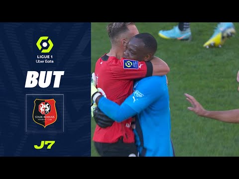 But Flavien TAIT (79' - SRFC) STADE RENNAIS FC - AJ AUXERRE (5-0) 22/23