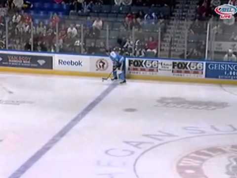 Eric Tangradi 2-goal game vs. Abbotsford - Dec 17, 2010