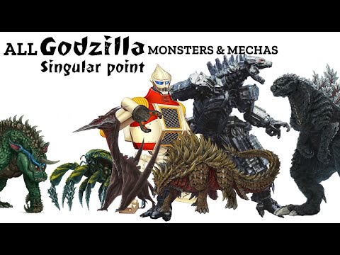 All Monsters and Mechas Seen in Godzilla Singular Point | Explained