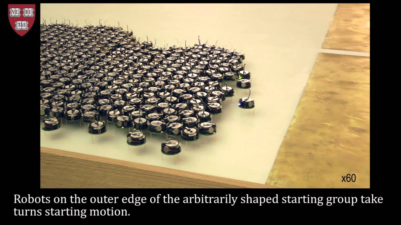 Programmable self-assembly in a thousand-robot swarm - YouTube