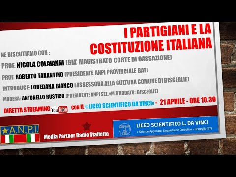 I Partigiani e la Costituzione