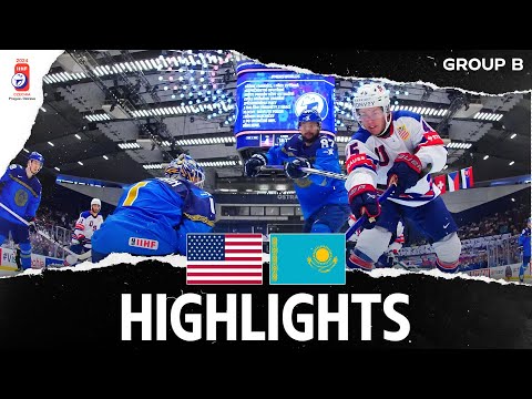 Highlights | USA vs. Kazakhstan | 2024 #MensWorlds