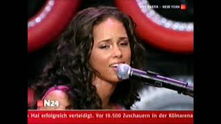 Alicia Keys "That's The Thing About Love" Live Earth Concert For A Climate In Crisis 2007
