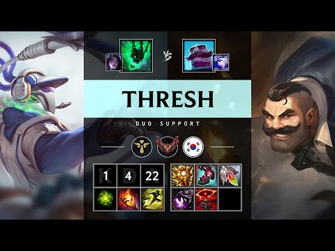 Thresh Support vs Braum - KR Grandmaster Patch 25.20