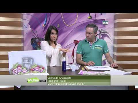 Mulher.com - 05/11/2015 - Pintura adesivada - Luis Moreira PT1