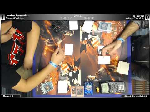 ARG Raleigh Round 1 - Jordan Bermudez (Chaos Shaddolls) vs Tej Trivedi (Artifact Shaddolls)