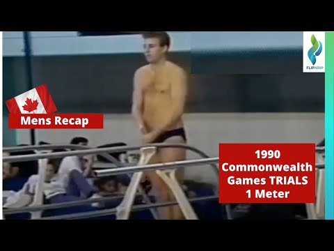 1990 Canada Commonwealth Games Diving Trials- Mens 1 Meter Diving Recap