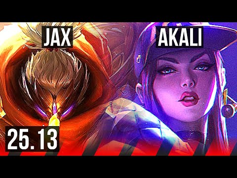 JAX vs AKALI (TOP) | 8/1/14, Dominating | KR Master | 25.13