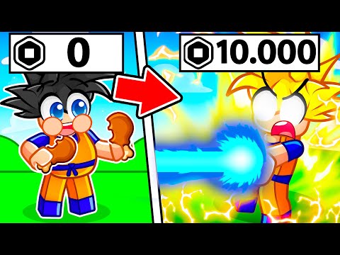 Spend 10,000 ROBUX to be the KING of Roblox ANIMES!