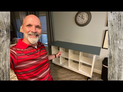 DIY Kitchen Island with Ikea KALLAX Hack - Part 1