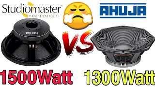 Studiomaster SMB1815 Vs Ahuja Sw1300 Konasa 🤔acha hay
