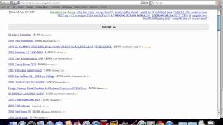 Craigslist San Bernardino Used Cars - Older Model Trucks and Vans Listed