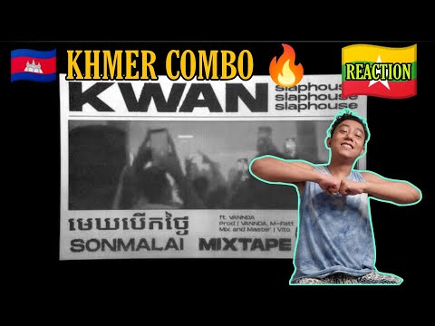 MYANMAR 🇲🇲 REACTS TO 🇰🇭 KWAN - មេឃបើកថ្ងៃ Ft Vannda (Official Visualizer) (REACTION!!!)