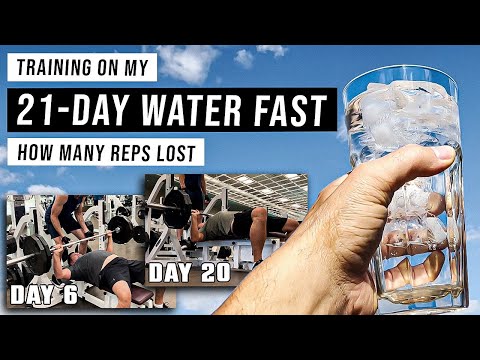 I Trained During My 21-Day Water Fast | How Much Strength Did I Lose? Should You Train When Fasting?