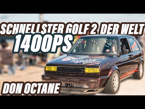 Schnellster Golf 2 der Welt? - 1400 PS mit R33 Turbo | Turbosektor Ost | RACE1000 | fastlife.bavaria
