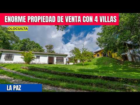 🏡 NO ES UNA SOLA CASA 😱 | Son 4 VILLAS + 3 manzanas de terreno
